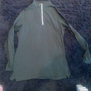 The Tailored Sportsman Horse Show Riding Shirt Olive Green Large